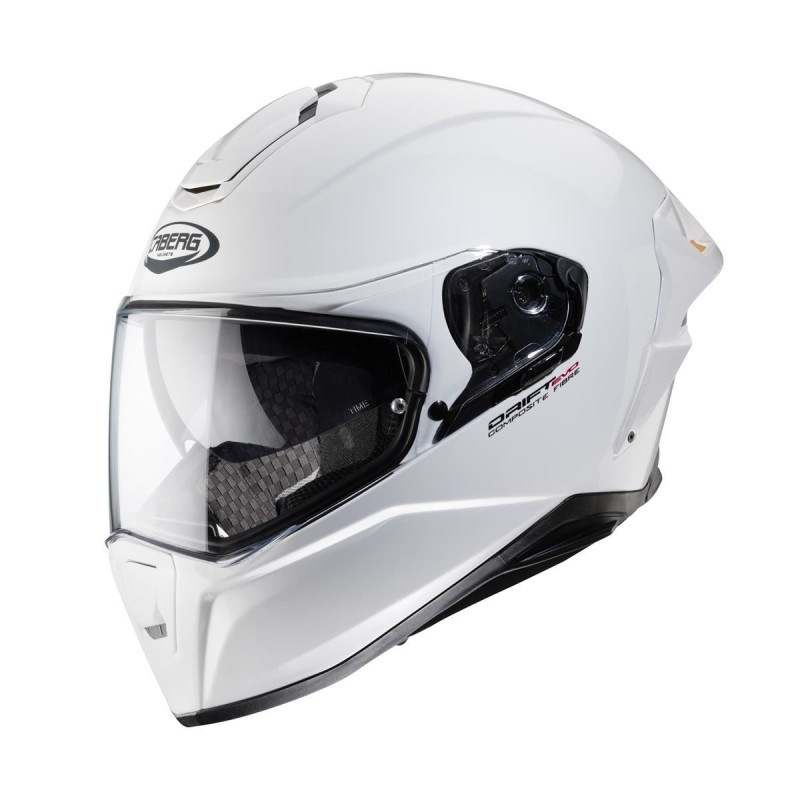 CABERG WYPRZEDAŻ Kask Integralny z Blendą Model Drift Evo (Pinlock) Biały Połysk Rozmiar L