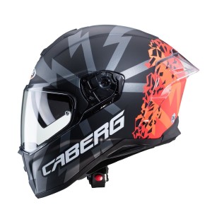 Kask integralny Caberg Drift Evo Storm Matt Black/Red Fluo/Orange Fluo