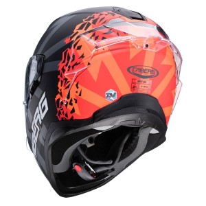 Kask integralny Caberg Drift Evo Storm Matt Black/Red Fluo/Orange Fluo