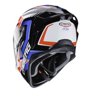 Kask integralny Caberg Drift Evo MR55 - wyprzedaż, czerwony/niebieski/biały, rozmiar