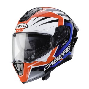 Kask integralny Caberg Drift Evo MR55 - wyprzedaż, czerwono-niebieski-biały, rozmiar