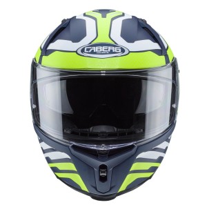 Kask integralny Caberg Avalon Forge niebieski/biały/żółty fluo mat rozmiar S - wyprzedaż