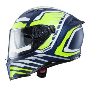 Kask integralny Caberg Avalon Forge niebieski/biały/żółty fluo mat rozmiar S - wyprzedaż