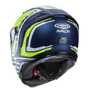 Kask integralny Caberg Avalon Forge niebieski/biały/żółty fluo mat rozmiar S - wyprzedaż