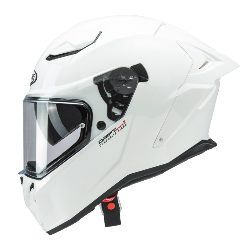Kask integralny Caberg Drift Evo II Solid biały połysk rozmiar XS - Pinlock w zestawie