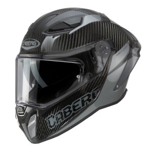 Kask integralny Caberg Drift Evo II Carbon Nova Grey - rozmiar M, kolor czarny/szary (Pinlock)