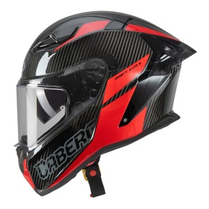 Kask integralny Caberg Drift Evo II Carbon Nova Red czarny/szary/czerwony rozmiar L