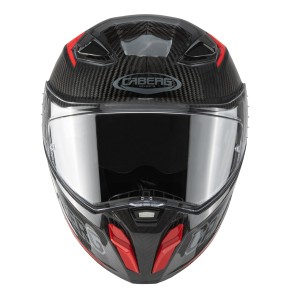 Kask integralny Caberg Drift Evo II Carbon Nova Red (Pinlock) czarny/szary/czerwony rozmiar S