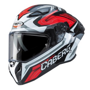 Kask integralny Caberg Drift Evo II Jarama czarno-czerwono-biały XXL z Pinlockiem