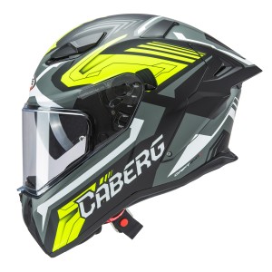 Kask integralny Caberg Drift Evo II Jarama czarny/szary/żółty fluo mat rozmiar M