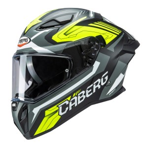 Kask integralny Caberg Drift Evo II Jarama czarny/szary/żółty fluo mat rozmiar M