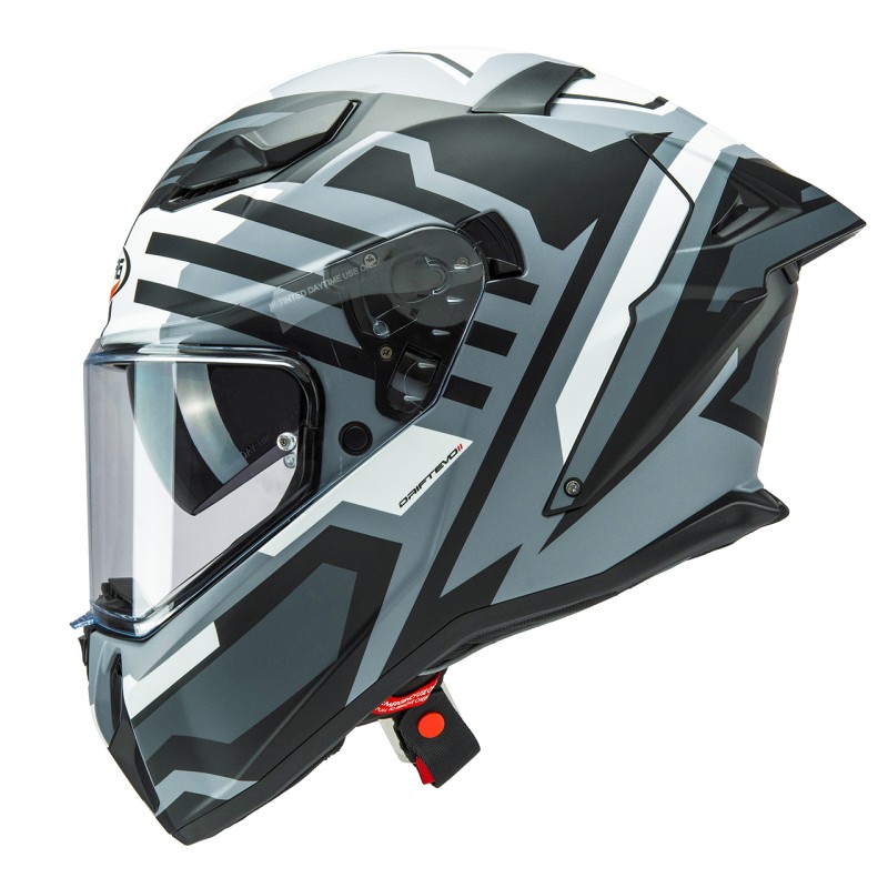 Kask integralny Caberg Drift Evo II Horizon szary/czarny/biały mat XL