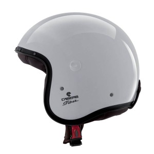 Caberg Kask Otwarty Jet Model Freeride X Solid Biały Połysk Rozmiar M (Wizjer z zestawie)