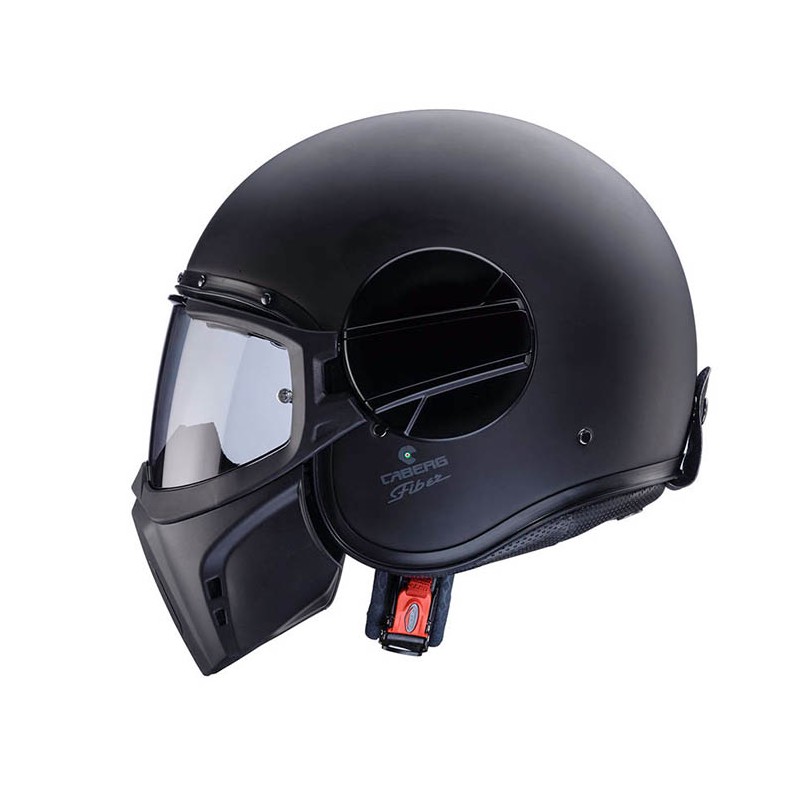 Kask otwarty Caberg Ghost X Solid czarny mat rozmiar M
