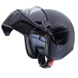 Kask otwarty Caberg Jet Ghost X Solid czarny mat rozmiar S