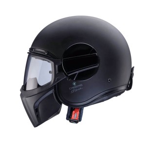 Kask otwarty Caberg Jet Ghost X Solid czarny mat rozmiar XS