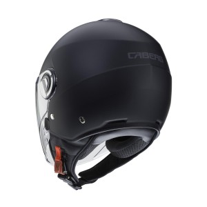 Kask otwarty Caberg Jet Riviera V4X Solid czarny mat rozmiar L