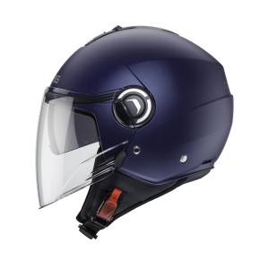 Kask otwarty Caberg Jet Riviera V4X Solid niebieski mat Yamaha rozmiar M