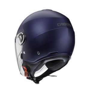 Kask otwarty Caberg Jet Riviera V4X Solid niebieski mat - Yamaha rozmiar S
