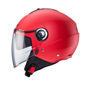 Kask otwarty Caberg Riviera V4X Solid czerwony mat rozmiar S - promocja!