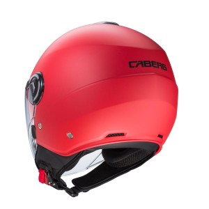 Kask otwarty Caberg Riviera V4X Solid - czerwony mat, rozmiar XL