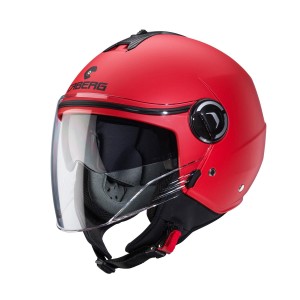 Kask otwarty Caberg Riviera V4X Solid czerwony mat XS - promocja