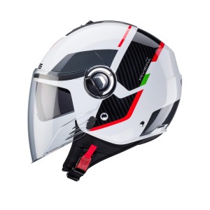 Kask otwarty Caberg Riviera V4X Geo Italia rozmiar S - Promocja!