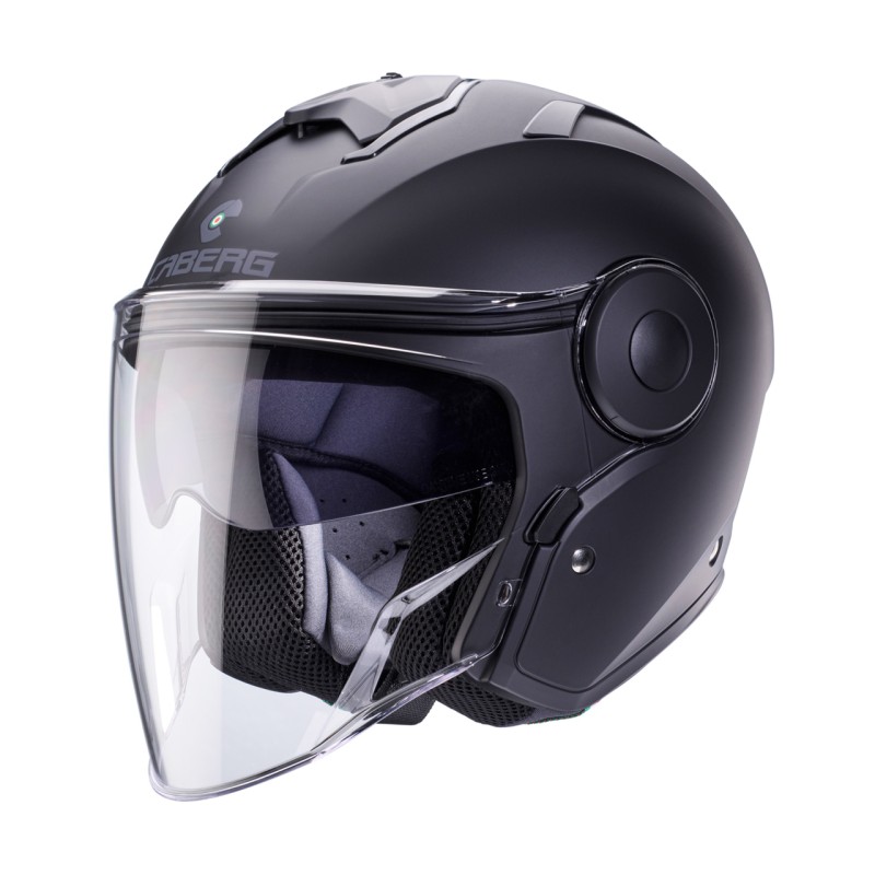 Kask otwarty Caberg Jet Soho Solid czarny mat rozmiar M