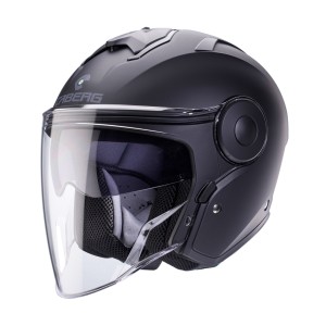 Kask otwarty Caberg Jet Soho Solid czarny mat XXL