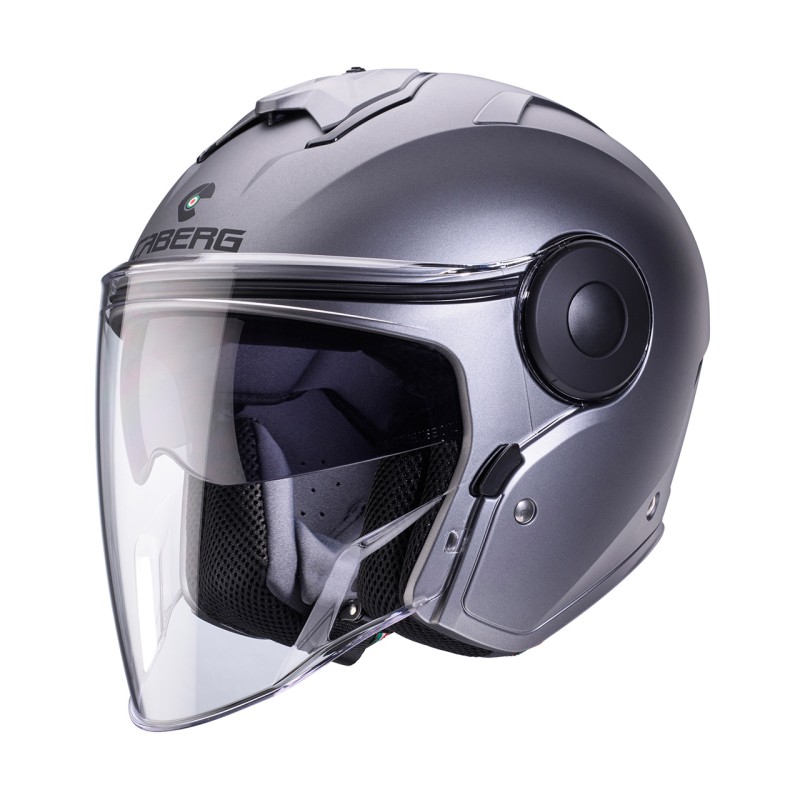 Kask otwarty Caberg Jet Soho Solid Szary Mat - Gunmetal | Rozmiar M