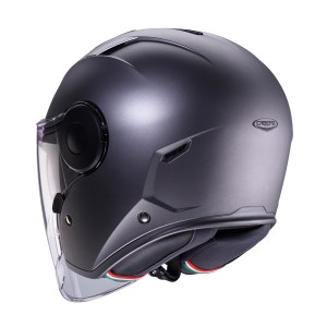 Kask otwarty Caberg Jet Soho Solid Szary Mat - Gunmetal XL