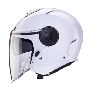Kask otwarty Caberg Jet Soho Solid biały połysk XL