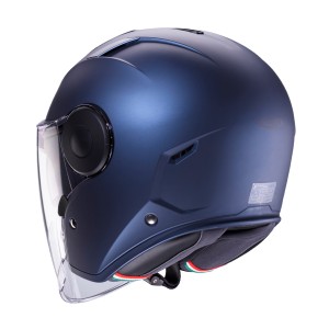 Kask otwarty Caberg Jet Soho Solid Niebieski Mat - Blue Jeans Rozmiar S