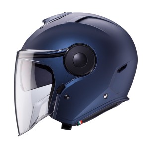 Kask otwarty Caberg Jet Soho Solid Niebieski Mat XXL