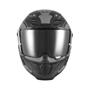 EXKLUSIV (2025) KASK INTEGRALNY GOLIATH BERSERCK CZARNY MAT/TYTANOWY ROZMIAR M