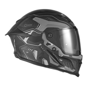 EXKLUSIV (2025) KASK INTEGRALNY GOLIATH BERSERCK CZARNY MAT/TYTANOWY ROZMIAR M