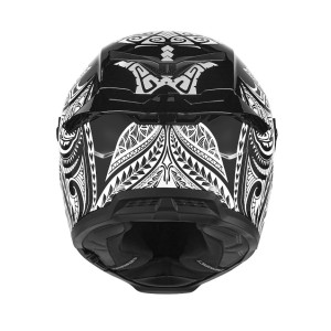 EXKLUSIV (2025) KASK INTEGRALNY GOLIATH MAORI CZARNY/BIAŁY ROZMIAR M