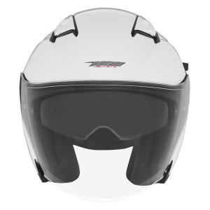 NOX KASK OTWARTY JET Z BLENDĄ N130 SOLID BIAŁY POŁYSK ROZMIAR S