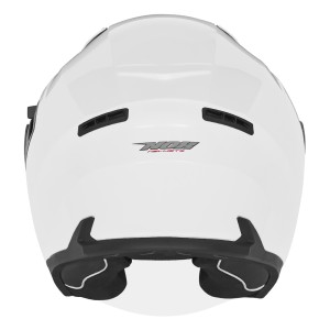 NOX KASK OTWARTY JET Z BLENDĄ N130 SOLID BIAŁY POŁYSK ROZMIAR S