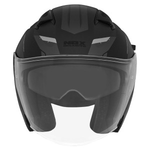 Kask otwarty NOX PROMOCJA N130 KLINt czarny/szary/tytanowy mat rozmiar M