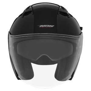 Kask otwarty NOX Jet N130 solid czarny połysk rozmiar XXL