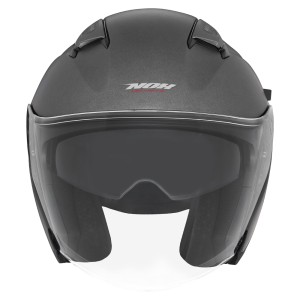 NOX KASK OTWARTY JET Z BLENDĄ N130 SOLID TYTANOWY MAT ROZMIAR XL