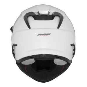 NOX KASK INTEGRALNY (FULL FACE) Z BLENDĄ N304S SOLID KOLOR BIAŁY POŁYSK ROZMIAR XS