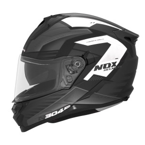 Kask integralny NOX N304S Carver czarno-biały mat rozmiar M