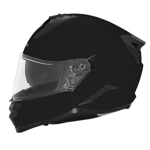 NOX Kask Integralny Full Face N304S Solid Czarny Połysk XXL