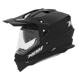 NOX KASK OFFROAD / TRAIL DUOSPORT N312 CZARNY MAT ROZMIAR M