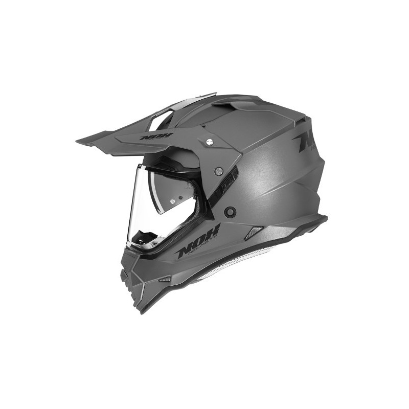 NOX KASK OFFROAD / TRAIL DUOSPORT (DUAL) N312 SOLID Z SZYBKĄ I BLENDĄ KOLOR TYTANOWT MAT ROZMIAR XL