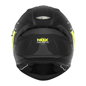 Kask integralny NOX PROMOCJA N401 XENO czarno-żółty fluo mat XL