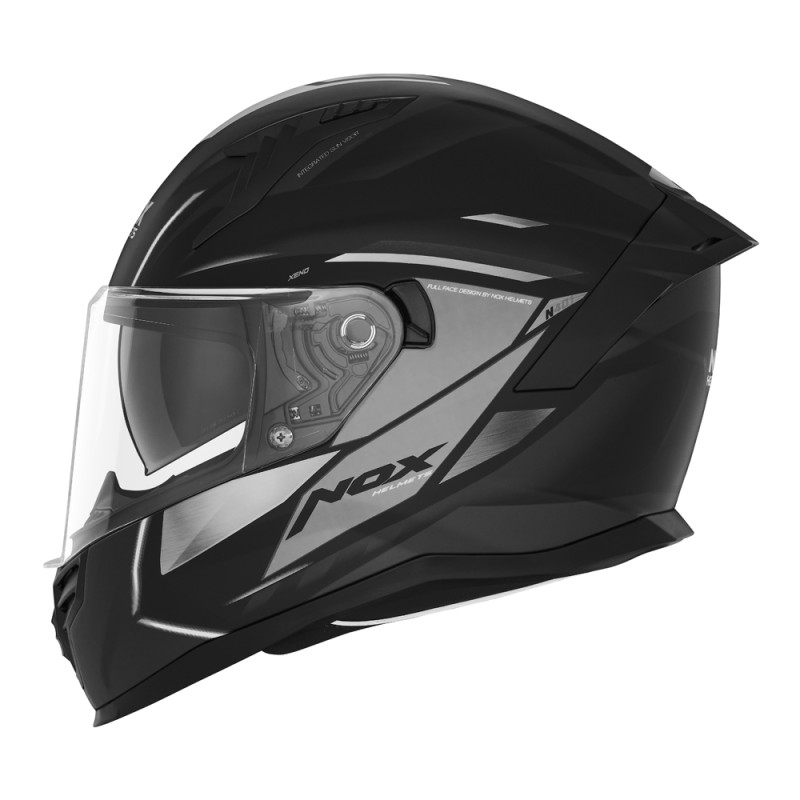 Kask integralny NOX PROMOCJA N401 XENO czarny/titanowy mat XL