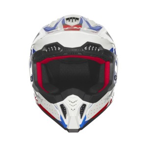 NOX KASK OFF ROAD / CROSS N634 GRADIENT KOLOR BIAŁY/NIEBIESKI/CZERWONY ROZMIAR XXL